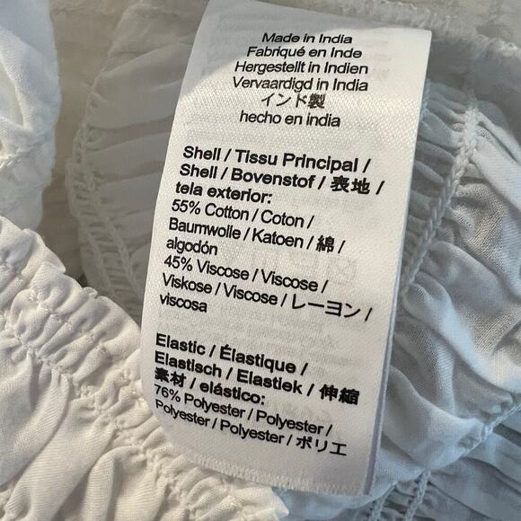 J. Crew Smocked button-up shirt in cotton-blend voile NWT - Picture 6 of 6